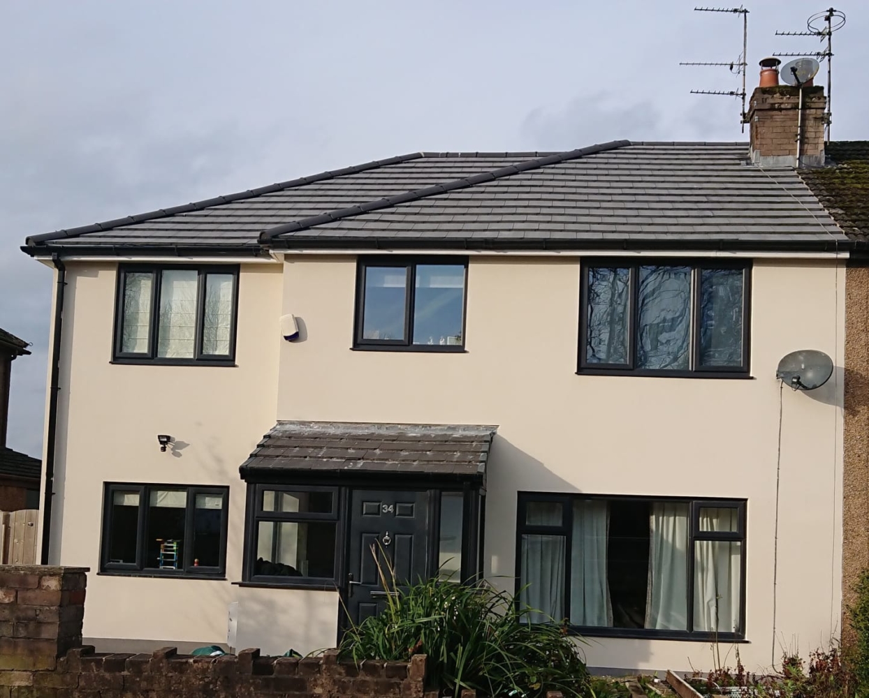 Spray Rend system home repair 7